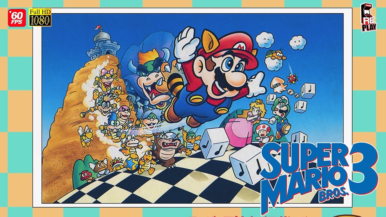 Super Mario Bros. 3 [SNES] Gameplay Walkthrough / スーパーマリオブラザーズ3 - YouTube