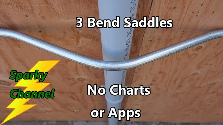 EMT Bending: How To Make a 3 Point Saddle Bend Without Charts or Apps
