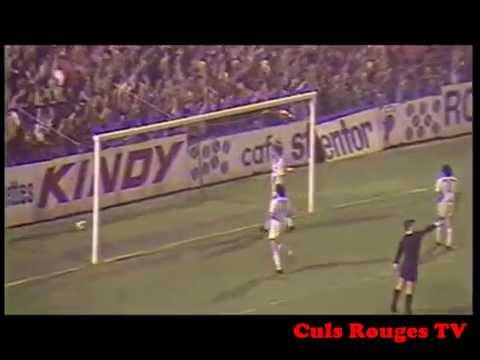FC Rouen - Nancy Division 1 1983/1984 but de Djamel Tlemçani