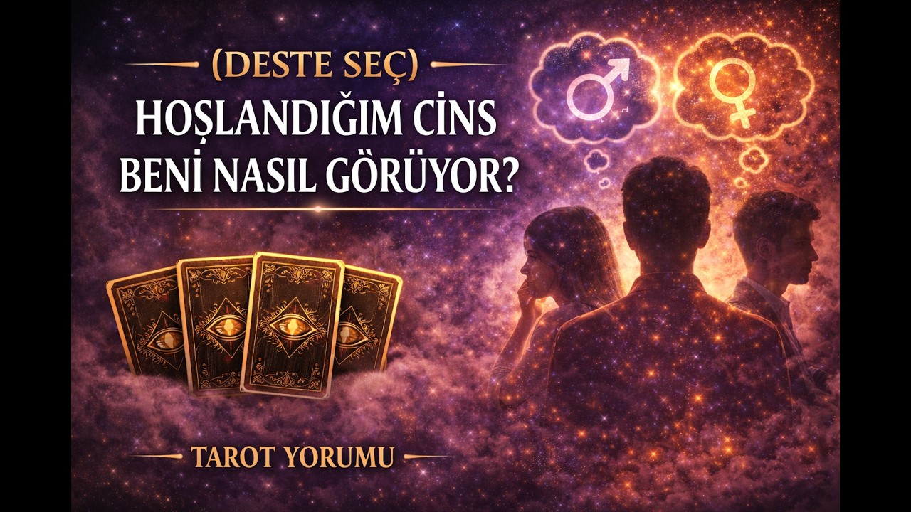 (Deste Seç) Hoşlandığım Cins Beni Nasıl Görüyor? Tarot Yorumu