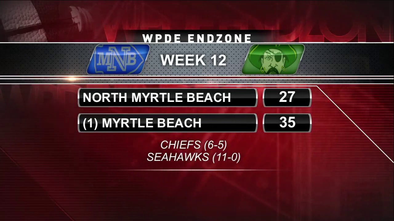 MYRTLE BEACH VS NORTH MYRTLE BEACH