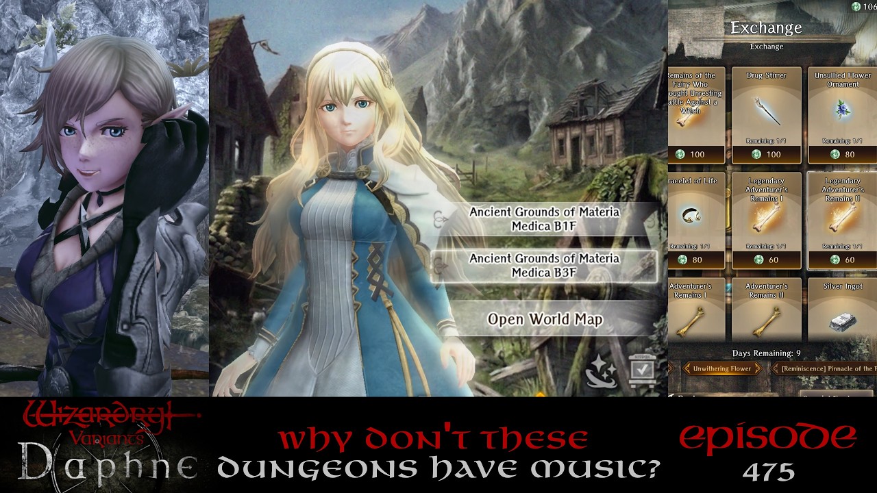I Finally Caved, the Musicless Dungeons Were Too Much — Wizardry