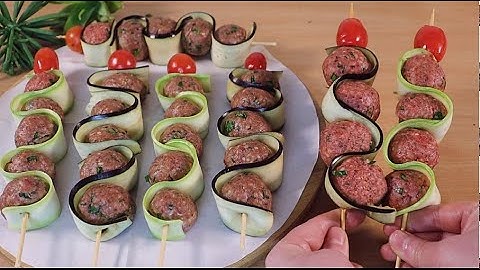 Flavor bomb. A practical, delicious recipe. The most delicious form of eggplant. Meatball. Pumpkin
