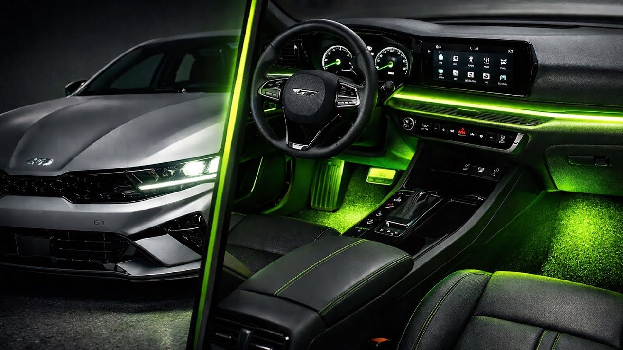 Подсветка салона Kia K5 GT 2025 года
