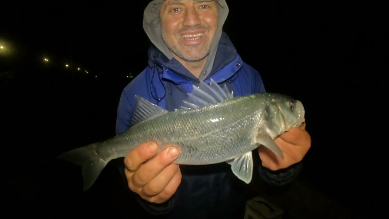 BASS FISHING IN HOLYHEAD NORTH WALES | TRYING OUT NEW MARKS | EASTERLY WIND, HUGE TIDE & HEAVY RAIN