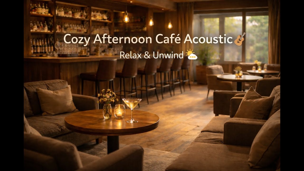 (กีตาร์อะคูสติก) - Cozy Afternoon Café Acoustic 🎸 Relax & Unwind 🌤️