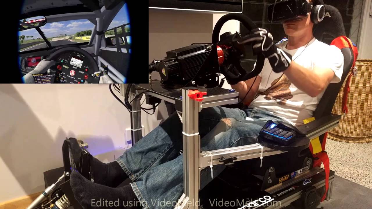 iRacing V8 Oculus VR DK2 OSW Bathurst PIP Test #1