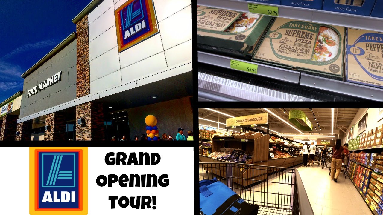 Aldi Grand Opening Aldi Store Tour YouTube