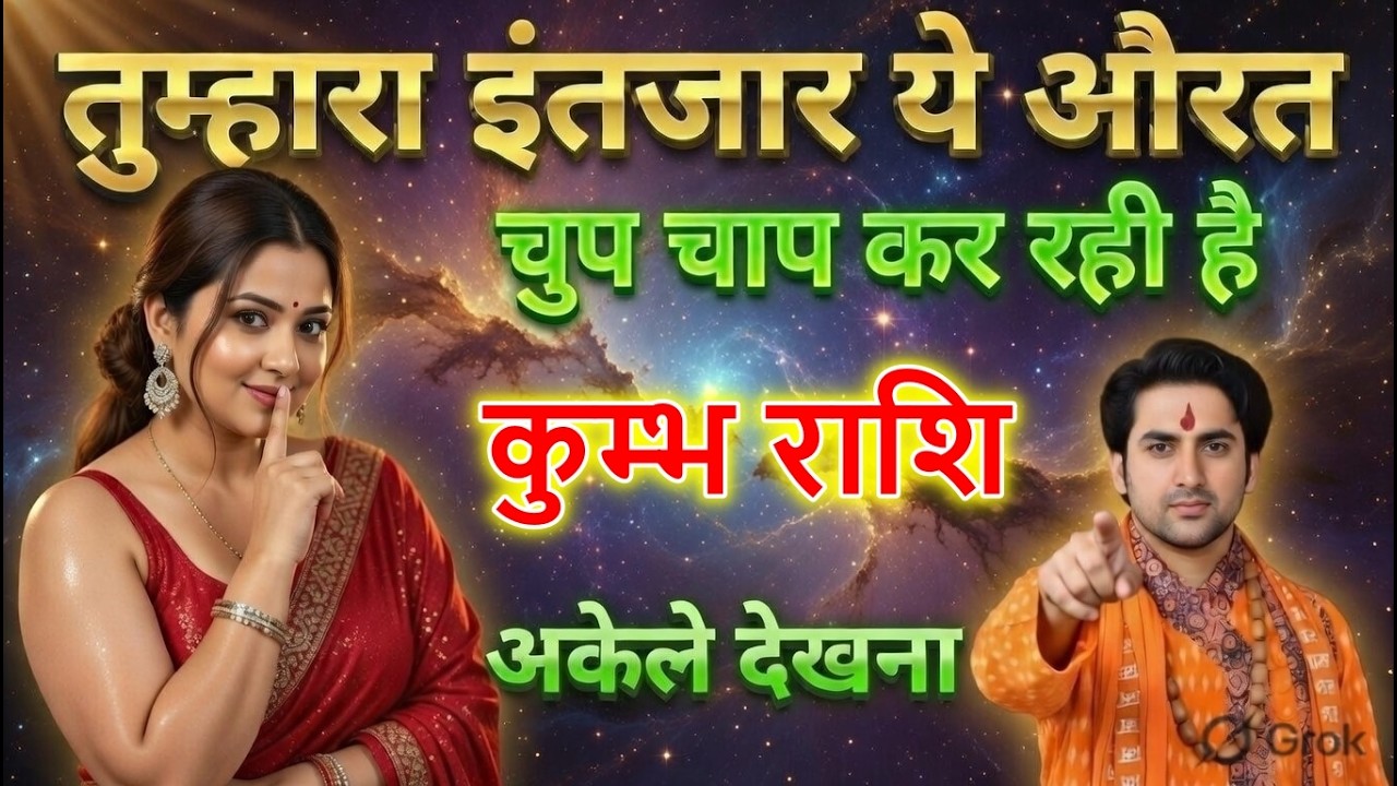 कुम्भ राशि तुम्हारा इंतज़ार कर रही है ये औरत! सच जानकर चौंक जाओगे