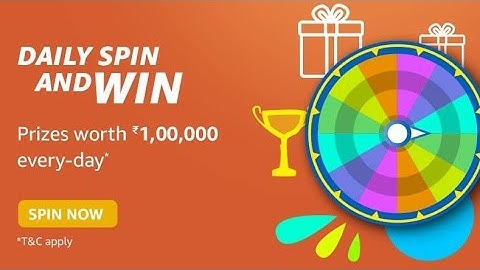 Amazon Daily Spin And Win Quiz Answers Today | 17 Aug 2021
