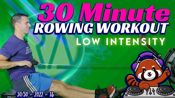 30 Minute RowAlong - LOW Intensity Row - WITH MUSIC - 16