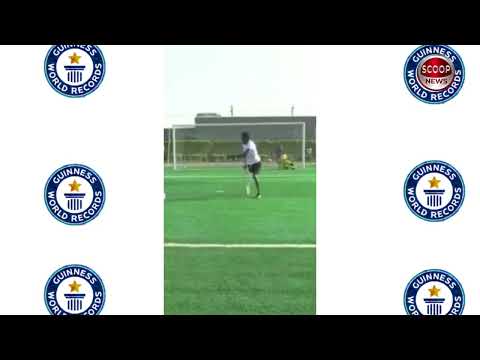 دخول السوداني رمضان رحمة إسماعيل موسوعة جينيس للأرقام القياسية ب 365 ضربة من نقطة الجزاء 