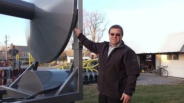 Manure dragline hose reel. Build your manure dragline system.