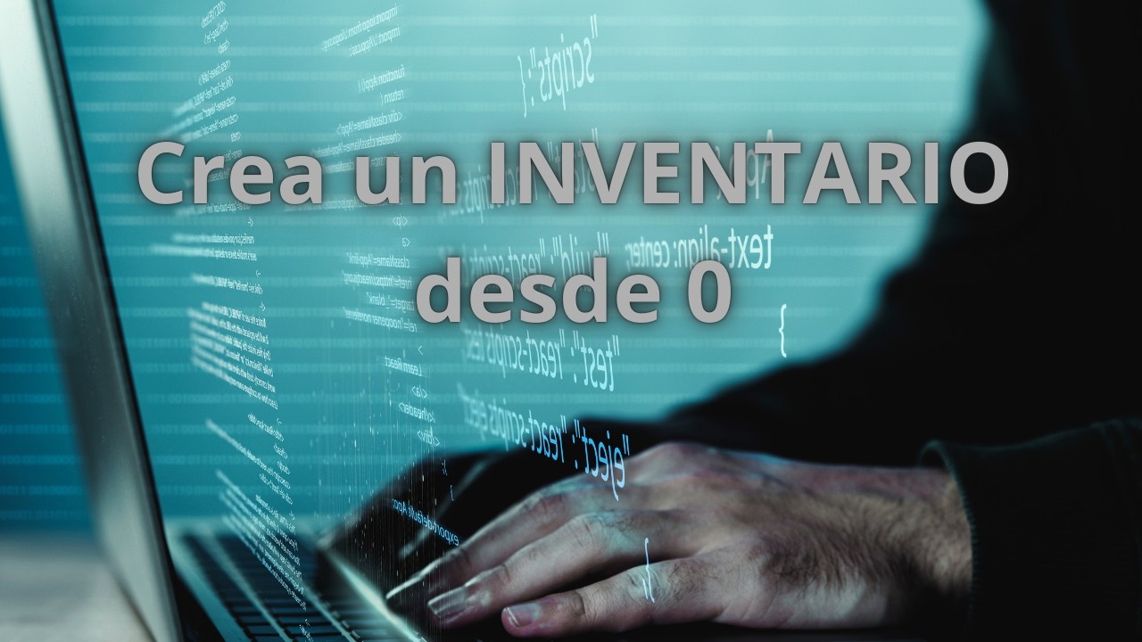 Como crear un INVENTARIO de productos en Python. - YouTube