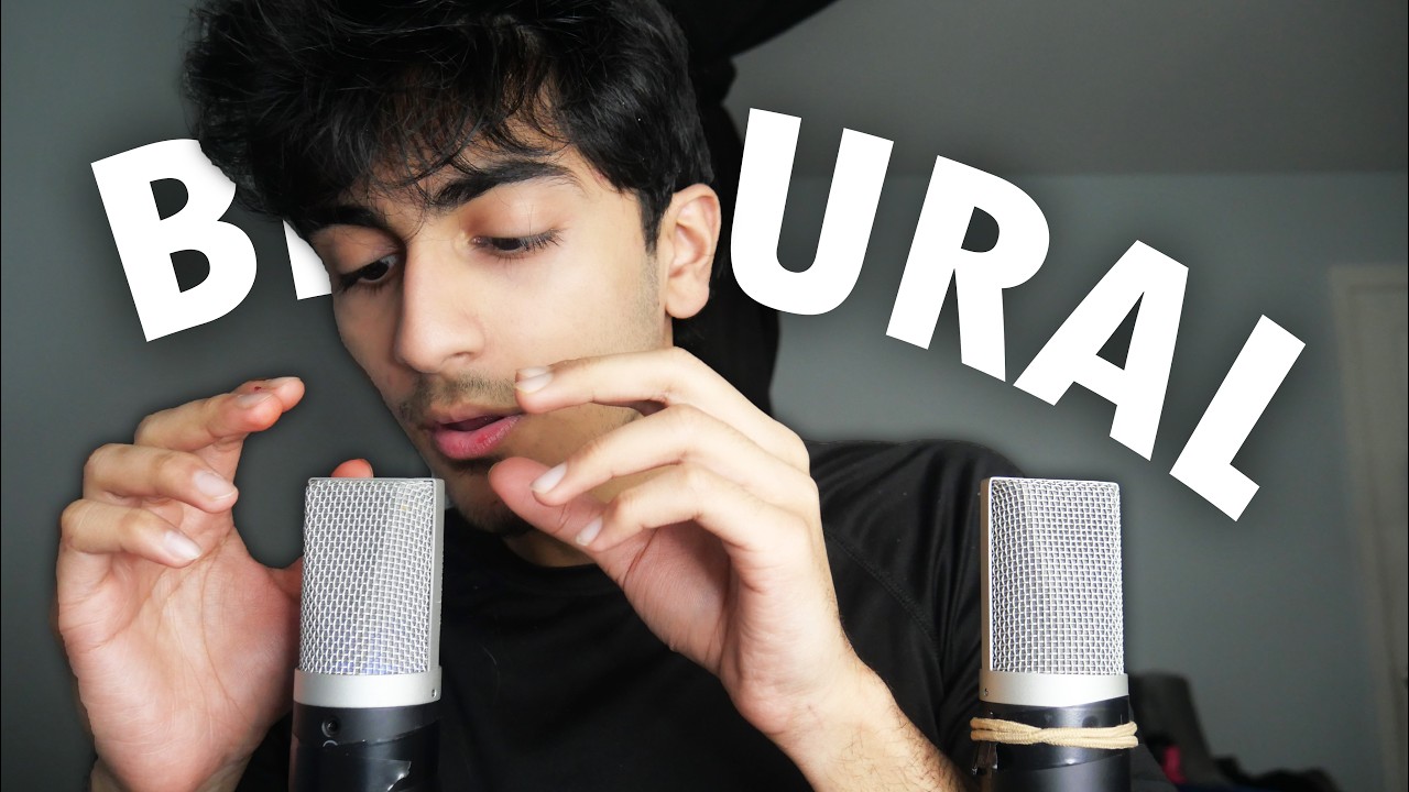 Asmr Ear to Ear Mic Test (suprisingly tingly)