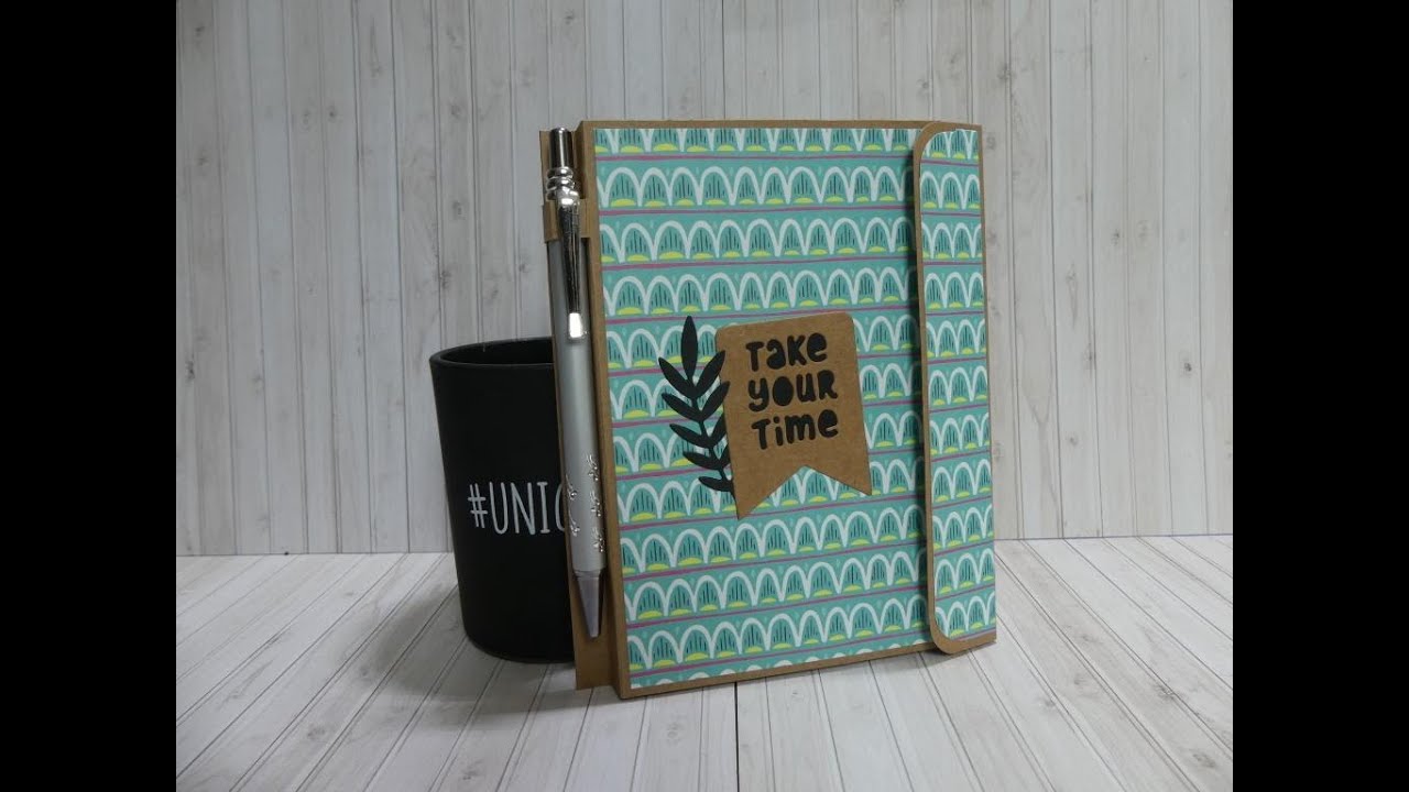 [TUTO DIVERS #7] Porte bloc-notes format A6 rechargeable