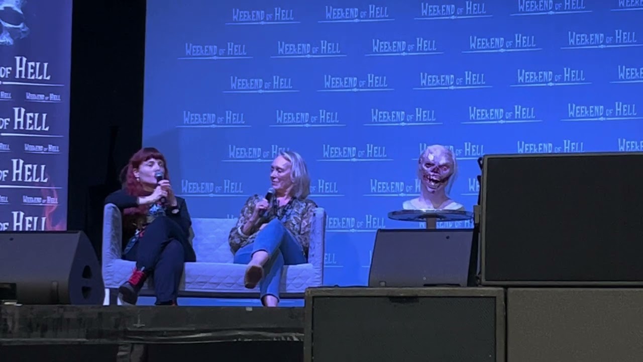 Catriona MacColl & Silvia Collatina talk about Lucio Fulci @ Weekend Of Hell, Oberhausen 03/09/2023