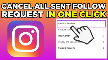 How To Cancel All Sent Follow Request on Instagram in One Click (2025)
