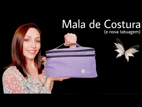 ASMR Portugal: material de costura + nova tatuagem