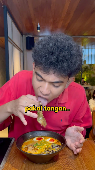 Eating ramen is delicious, huh!!