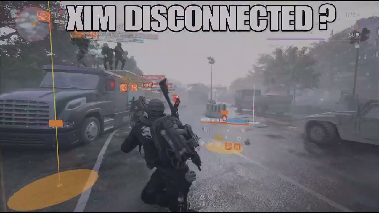 HalalAim MANHUNTED 8-2 3v3 famas XIN and 4v8 The division 2