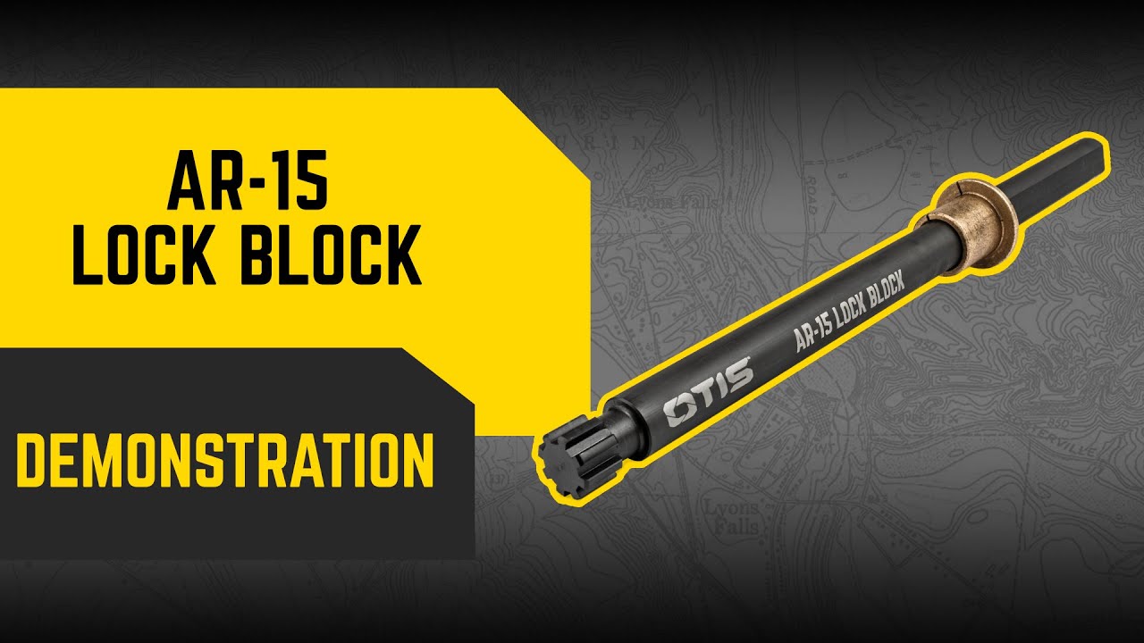 Otis Technology AR15 Lock Block Demonstration YouTube