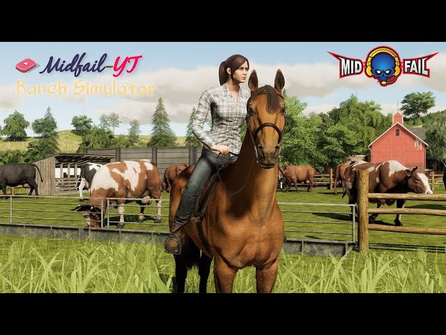 Ranch Simulator With ThaMeeM | Fun Pandrom | Horse Vangurom |  Entertainment only | #Midfail #MFYT class=