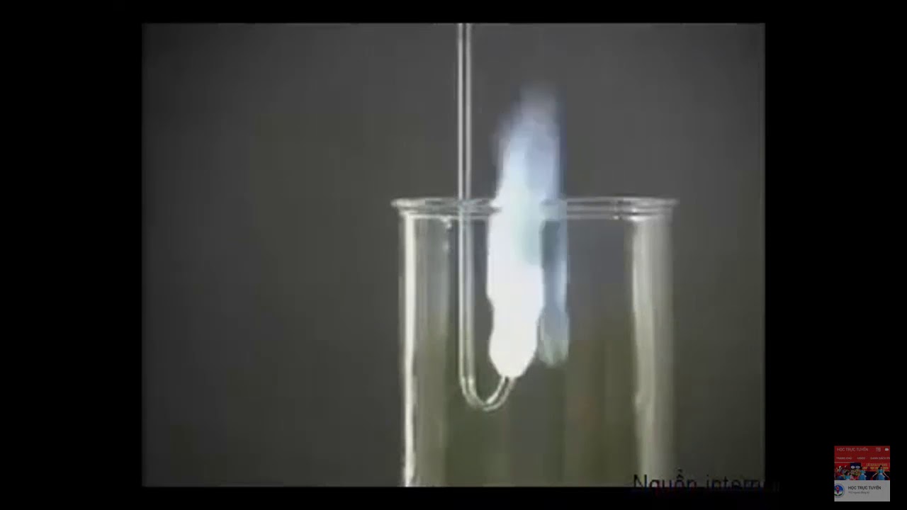 Сжигание водорода выделяется