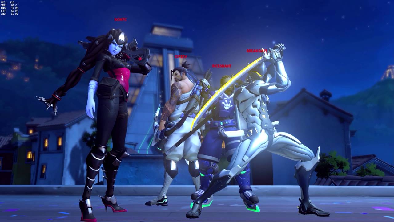 [Overwatch] แมทช์กระชับความสัมพันธ์ - YouTube
