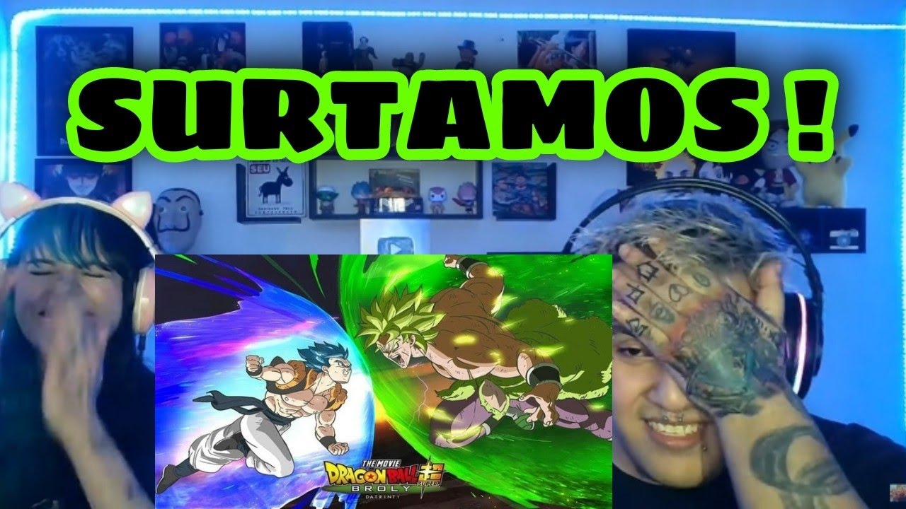 (GOGETA VS BROLY) DRAGON BALL SUPER  BROLY - REACTION - FILME DUBLADO E COMPLETO