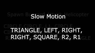 GTA 5 Cheat Codes - PS3 screenshot 2