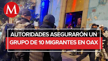 Operativo en Oaxaca asegura 10 migrantes que viajaban como polizones