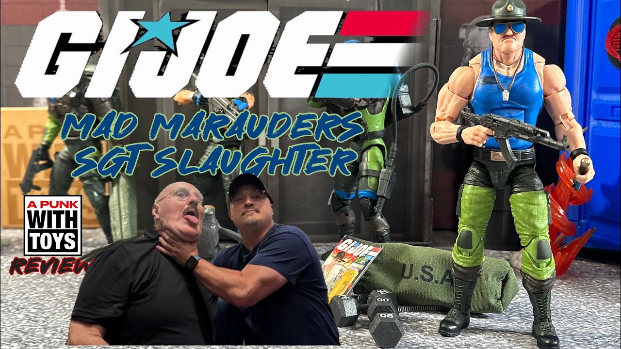 G.I. Joe Classified Series #129 – Mad Marauders SGT Slaughter – Action Figure 15 Cm Con 18 Accessori, Collezionabile - 5