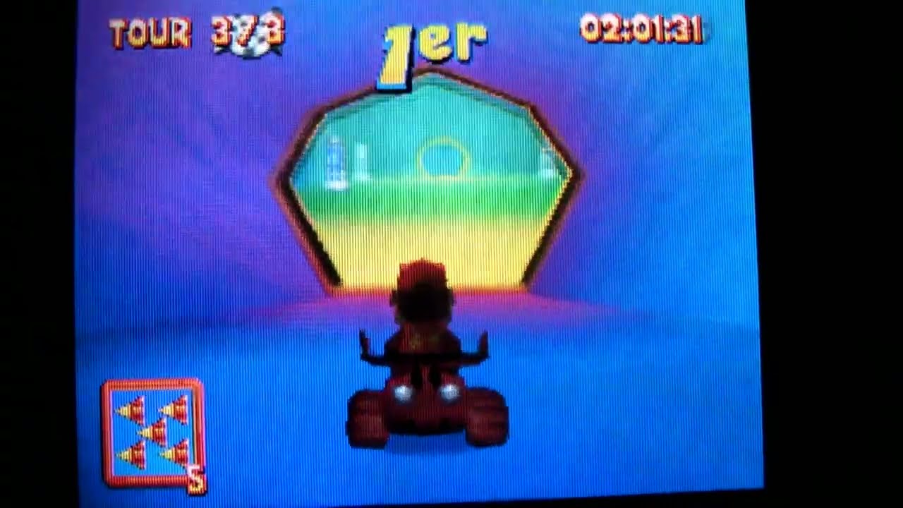 Diddy Kong Racing DS : Allée Spatiale (Diddy)
