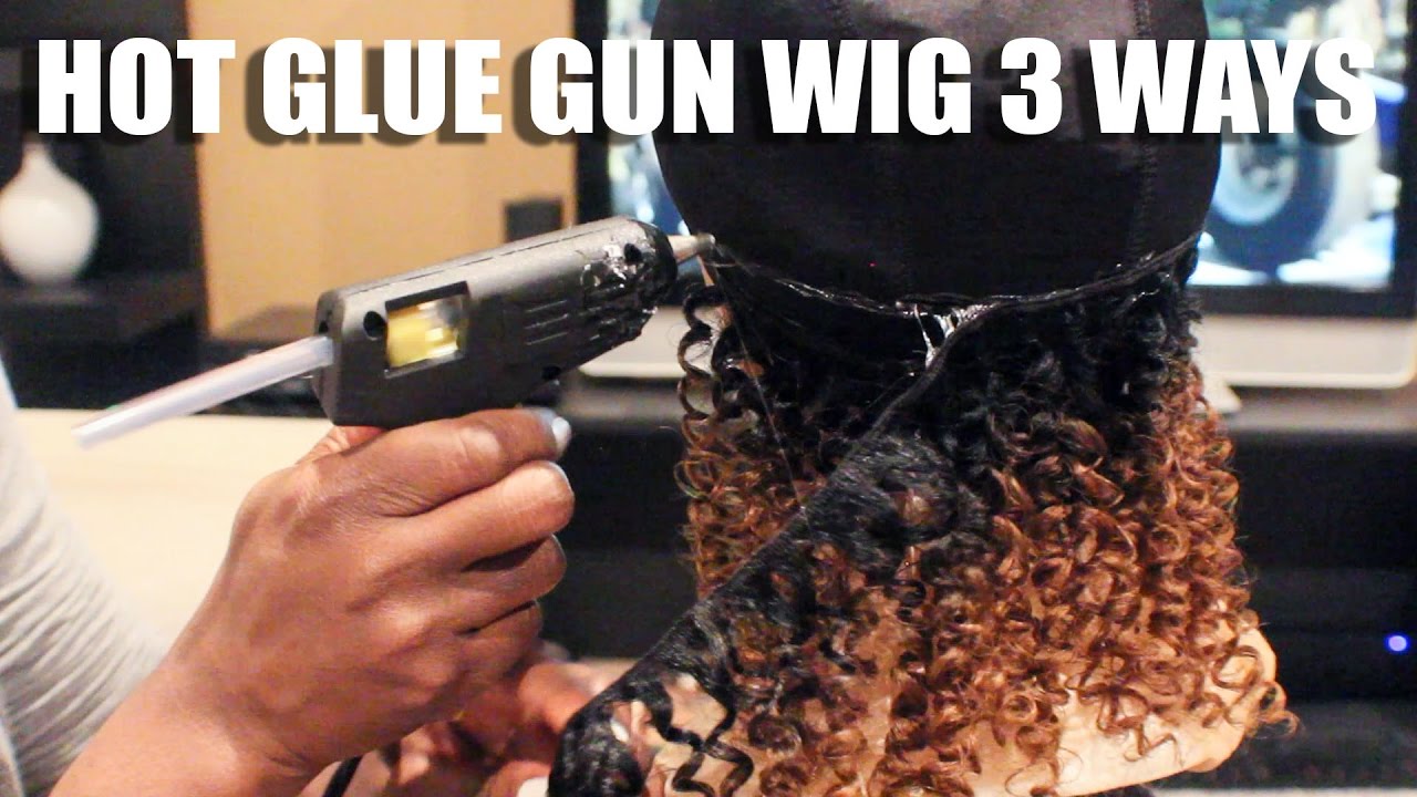 3 Ways to do a Hot Glue Gun Wig| Outre Big Beautiful Hair 