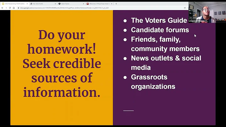 Civics 101 Researching Your Ballot and Casting Your Vote