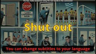Shut out meaning with 5 examples