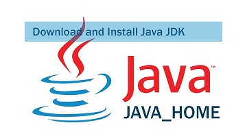 How to Install Java JDK and Set Environment Variables for JAVA_HOME