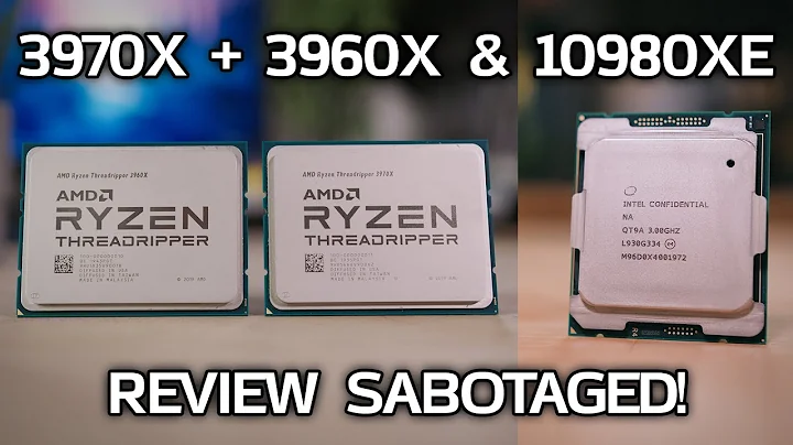 Threadripper 3 3970X & 3960X vs Core i9 10980XE - Lyle Ruins Launch Day - DayDayNews