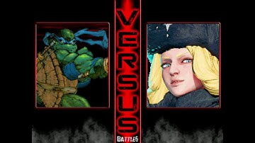 Capcom VS SNK Arranged MUGEN Playthrough - Raphael / Leonardo #TMNT