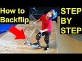 How to Backflip on a Scooter! EASY & SIMPLE✅‼️