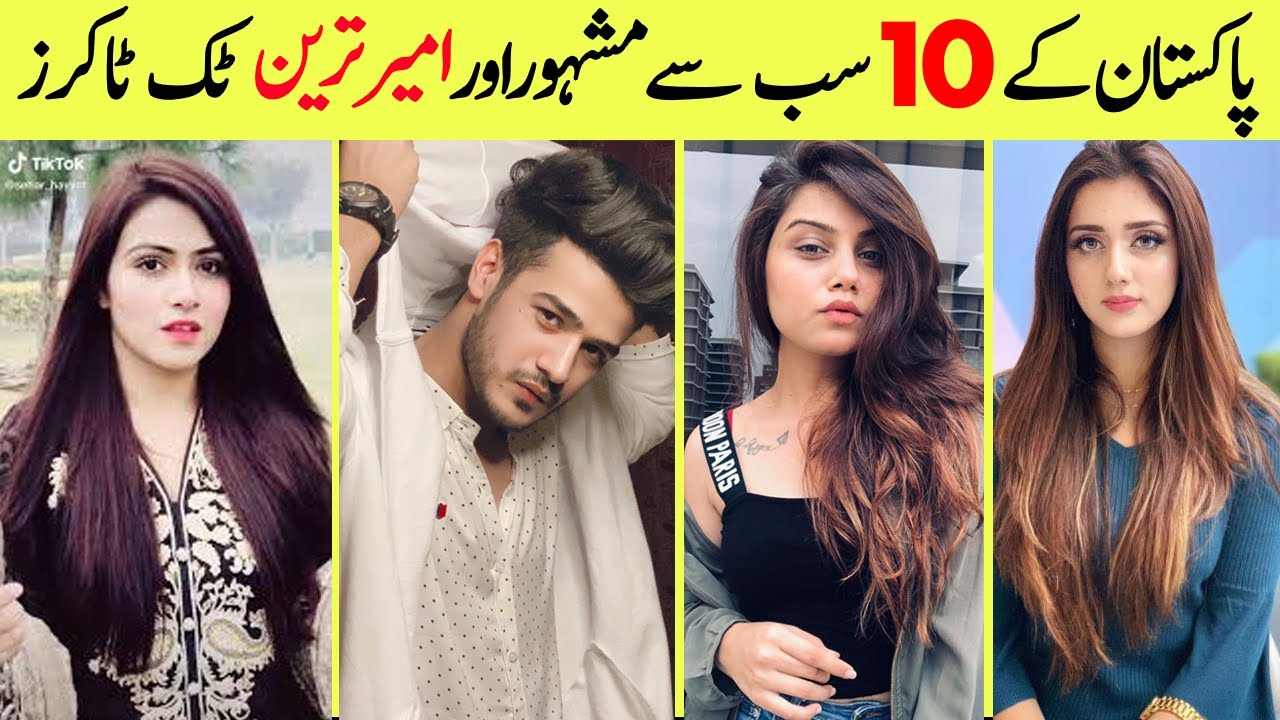  Top  10  Most Popular TikTokers  In Pakistan Richest 