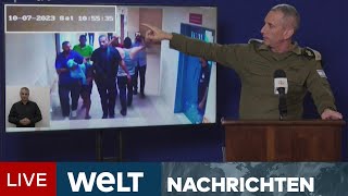 GAZA IM KRIEG: Israels Armee zeigt Video - Geiseln der Hamas waren wohl in Klinik | WELT Newsstream