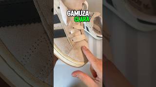 Cómo Limpiar GAMUZA De COLOR CLARO? #zapatillas #zapatillasdeportivas #gamuza #suede #adidascampus