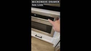 Microwave Drawer | Under Countertop Microwave #Shorts