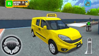 Direksiyonlu Fiat Doblo Taksi Oyunu 2021 - City Taxi Driving simulator - Android Gameplay screenshot 2