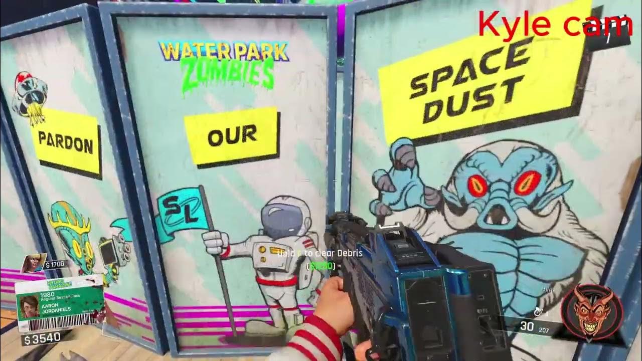 Splishing and splashing in water park zombies YouTube