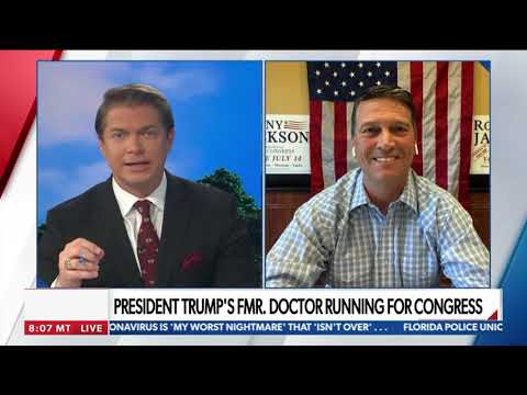 Dr Ronny Jackson - NewsMax National Report Interview