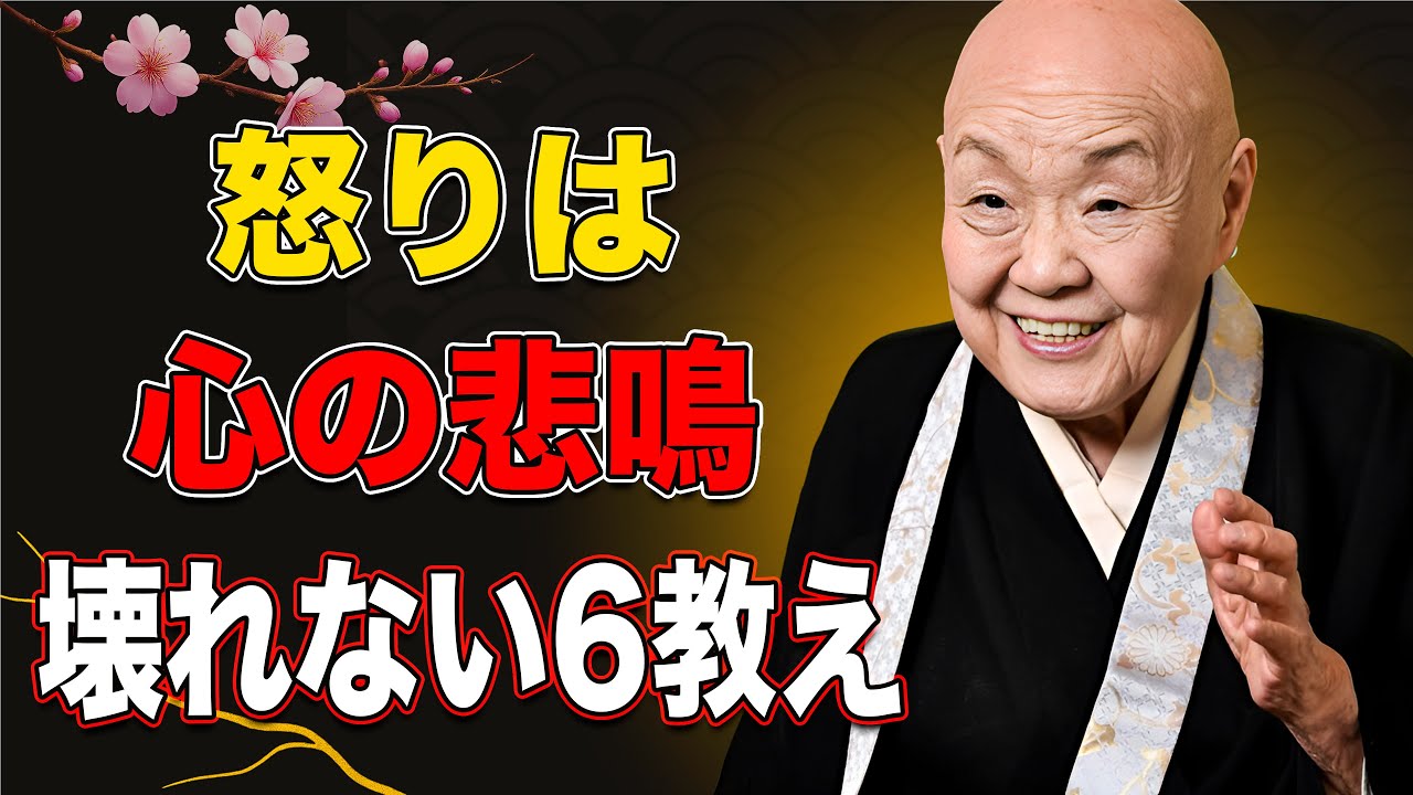 【瀬戸内寂聴】怒りは心の悲鳴。自分を壊さないための6つの教えとは？