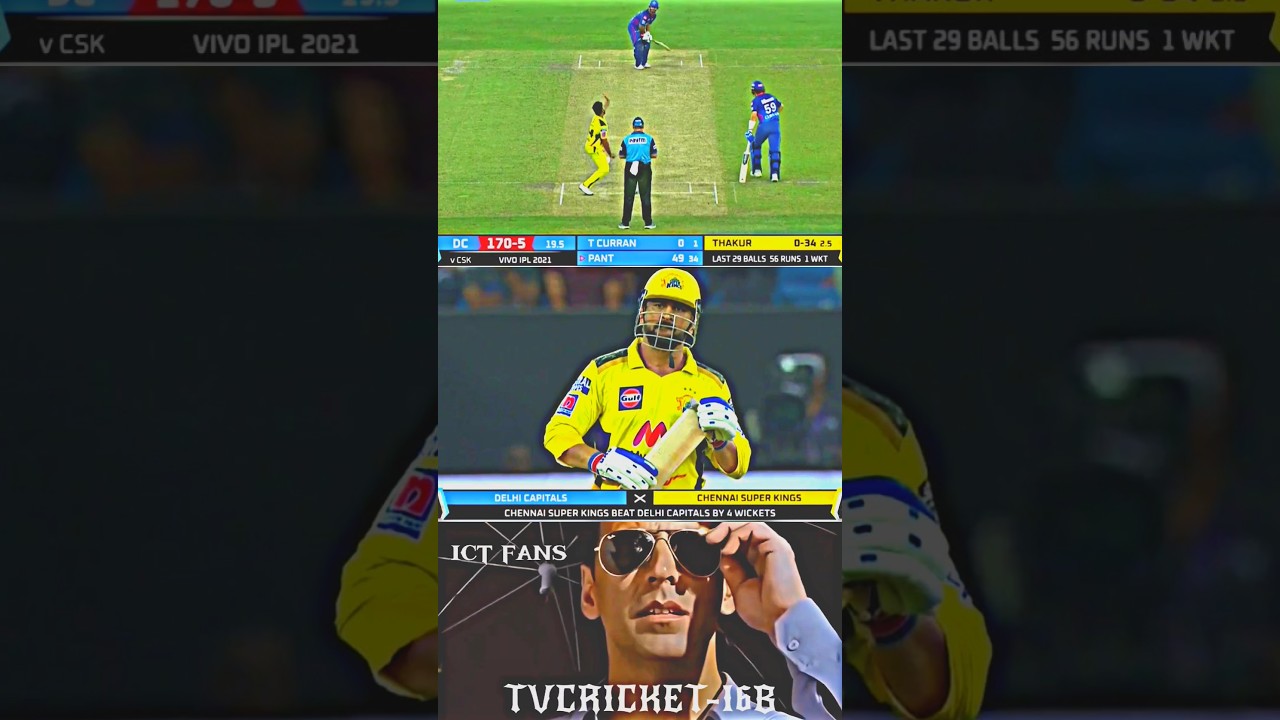 M32: CSK VS DC HIGHLIGHTS 😈☠️||